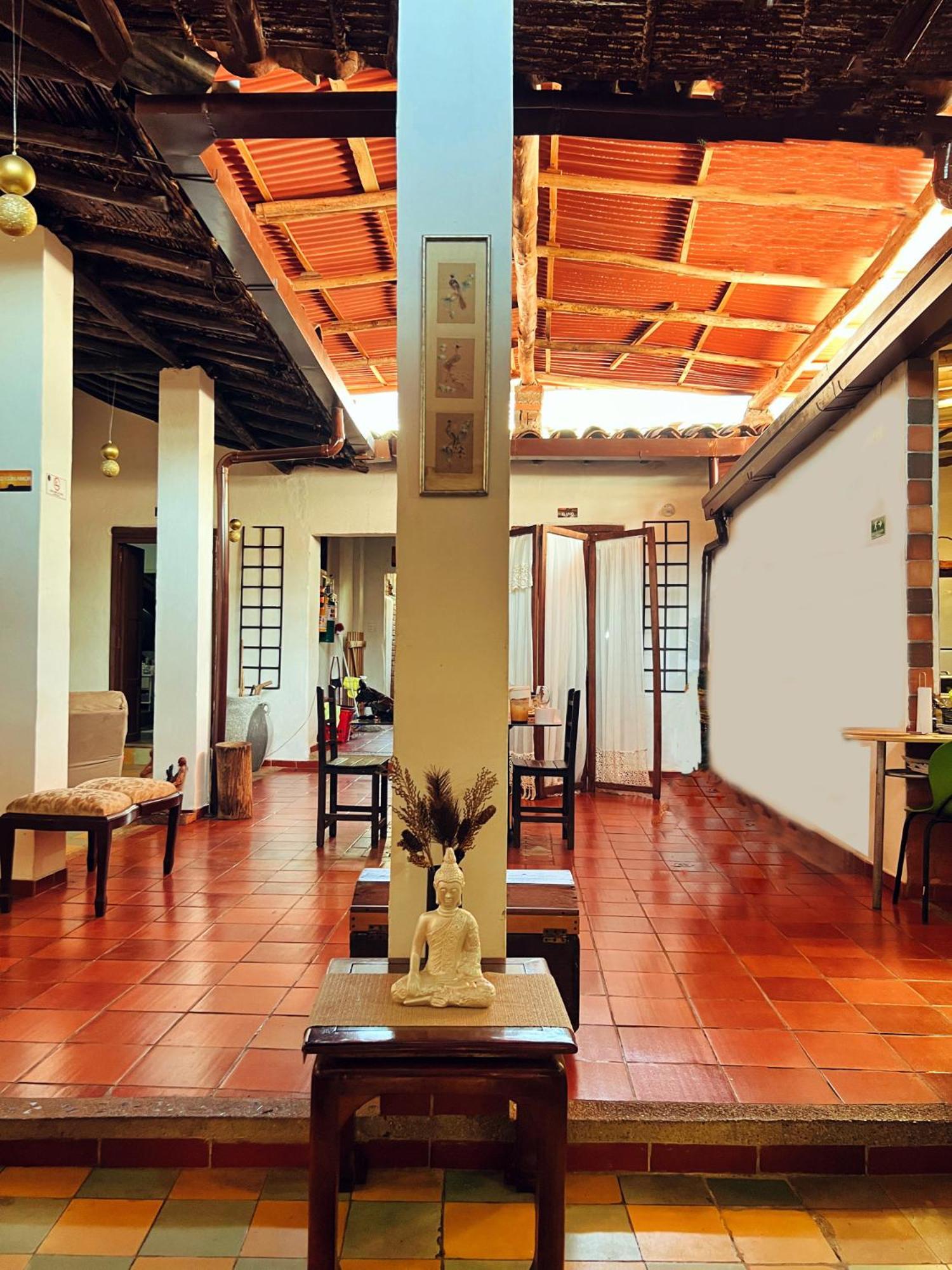 Hotel Solarium Posada Socorro Bagian luar foto